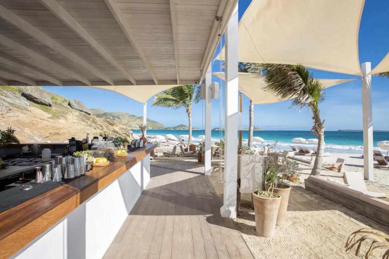 Top Floor Unit 520 Ft2 - 48 M2 With Stunning Dominant View On Ocean, St Barth, Orient Bay Cul de Sac Exterior foto