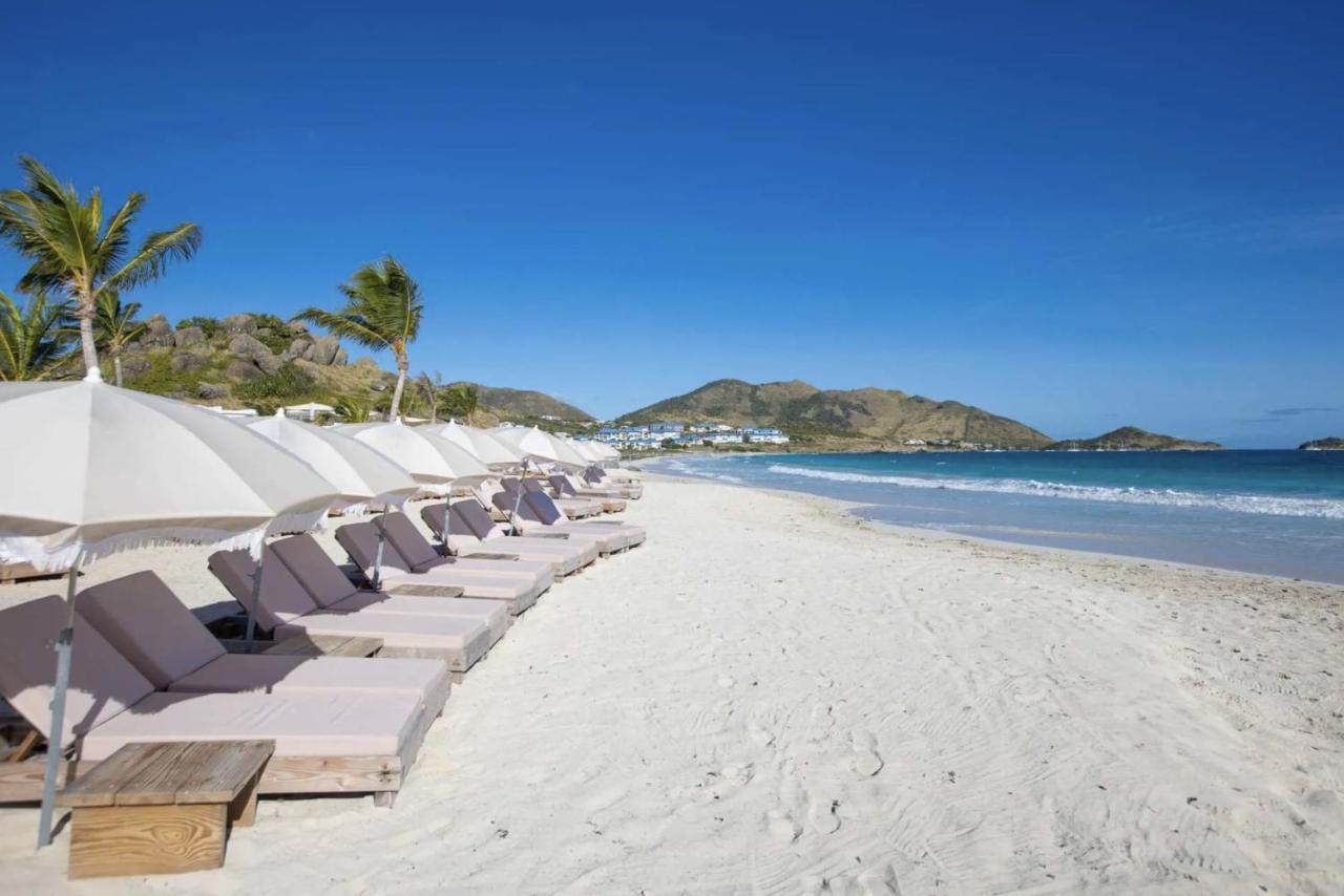 Top Floor Unit 520 Ft2 - 48 M2 With Stunning Dominant View On Ocean, St Barth, Orient Bay Cul de Sac Exterior foto