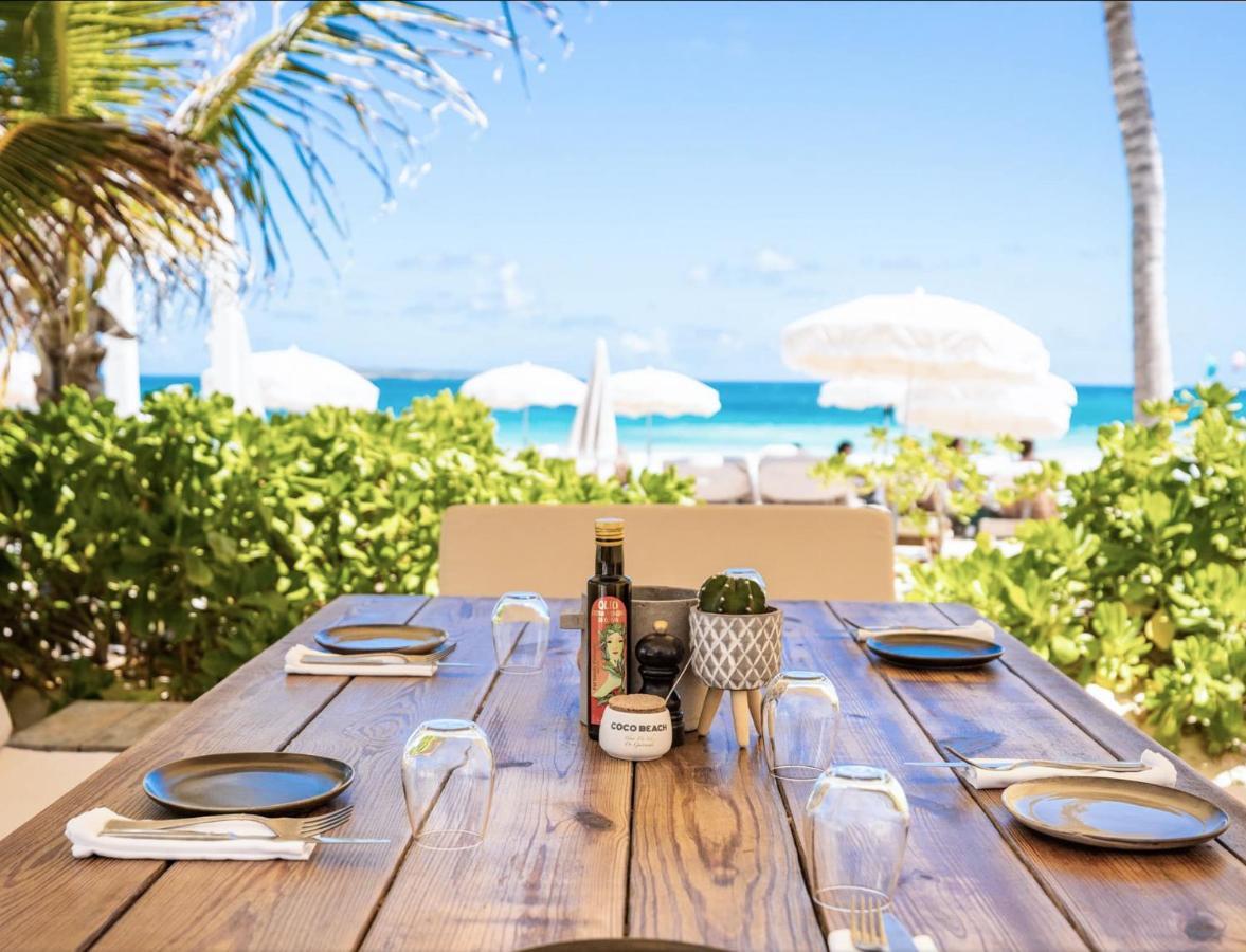 Top Floor Unit 520 Ft2 - 48 M2 With Stunning Dominant View On Ocean, St Barth, Orient Bay Cul de Sac Exterior foto