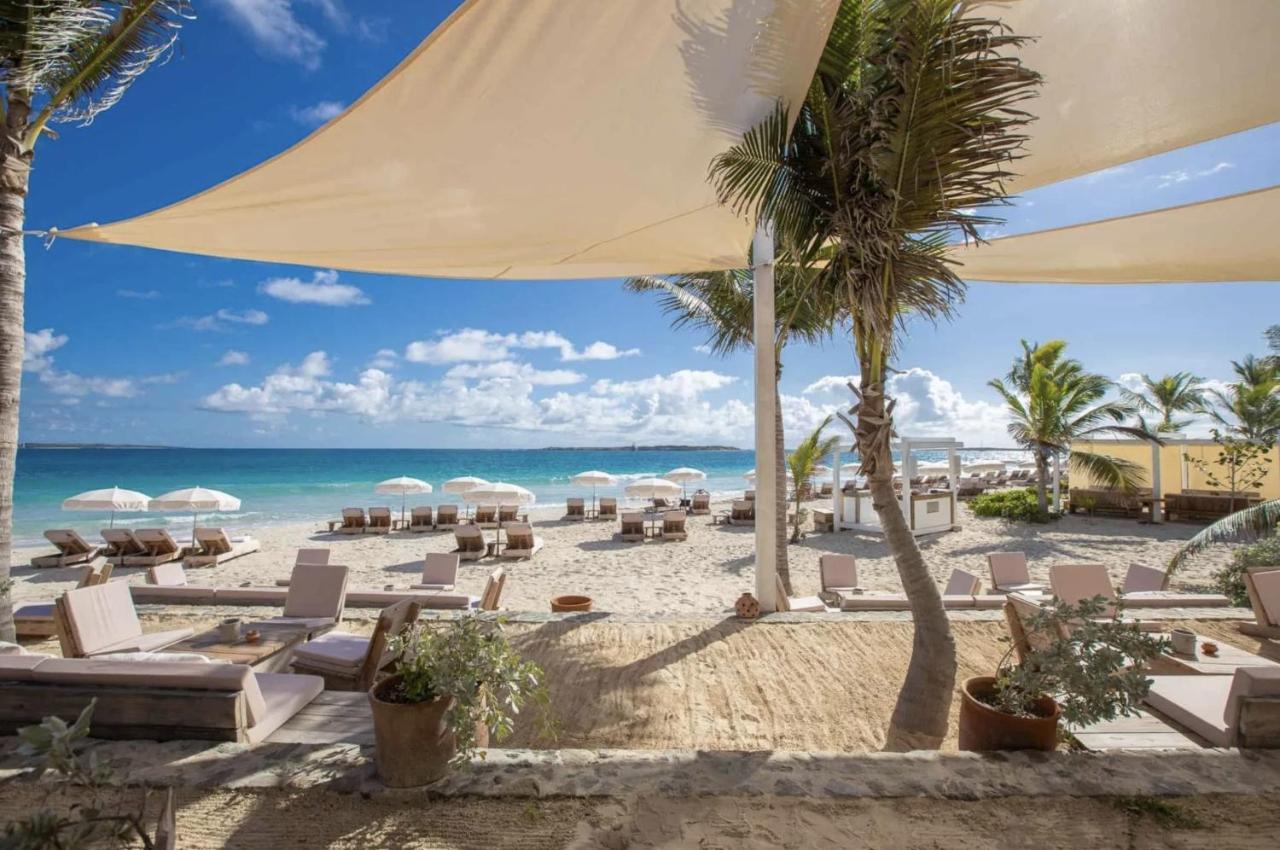 Top Floor Unit 520 Ft2 - 48 M2 With Stunning Dominant View On Ocean, St Barth, Orient Bay Cul de Sac Exterior foto
