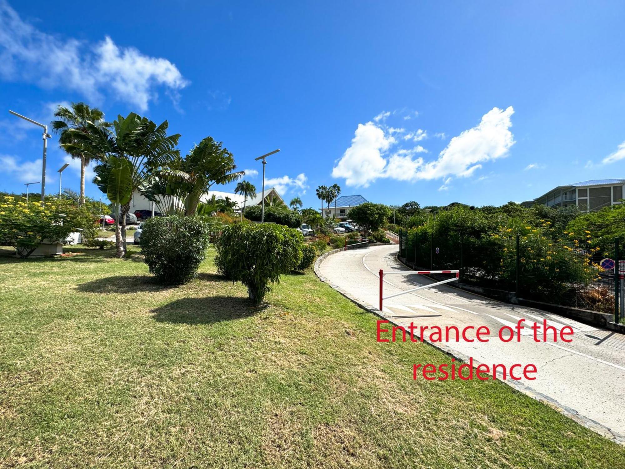 Top Floor Unit 520 Ft2 - 48 M2 With Stunning Dominant View On Ocean, St Barth, Orient Bay Cul de Sac Exterior foto