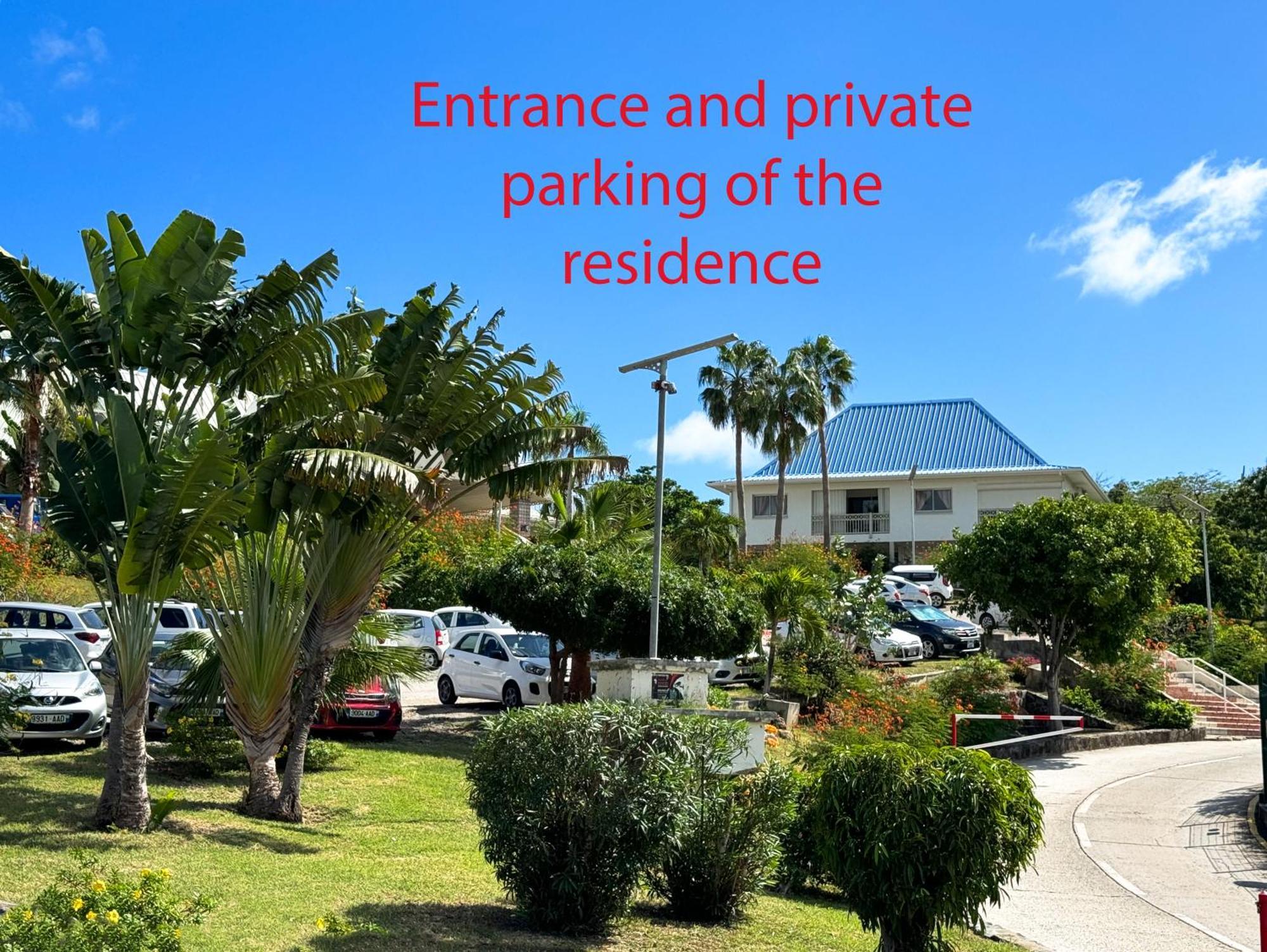 Top Floor Unit 520 Ft2 - 48 M2 With Stunning Dominant View On Ocean, St Barth, Orient Bay Cul de Sac Exterior foto